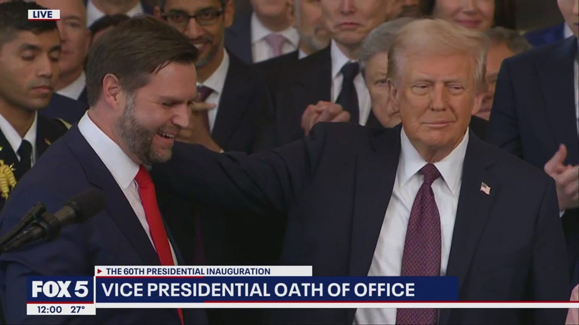 Donald Trump sworn in as the 47th President of the United States